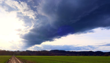 Wetterkapriolen im Mindeltal am 15.März 2024